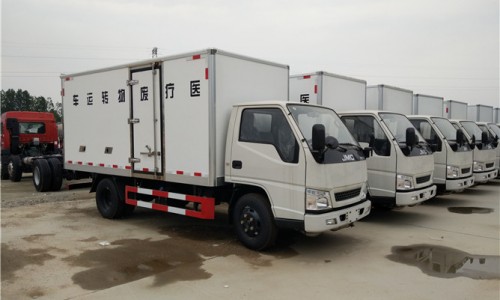 江鈴醫療廢物轉運車價格 